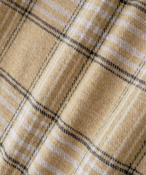 SHISKY(シスキー)の「SHISKY / シスキー チェック ネルシャツ 長袖 キッズ(シャツ/ブラウス・キッズ・レッド系その他/ベージュ系その他/ブラウン系その他/ブルー系その他/グリーン系その他/グレー系その他/レッド系その他2/グレー系その他2・110/120/130/140/150/160)」の13枚目の写真