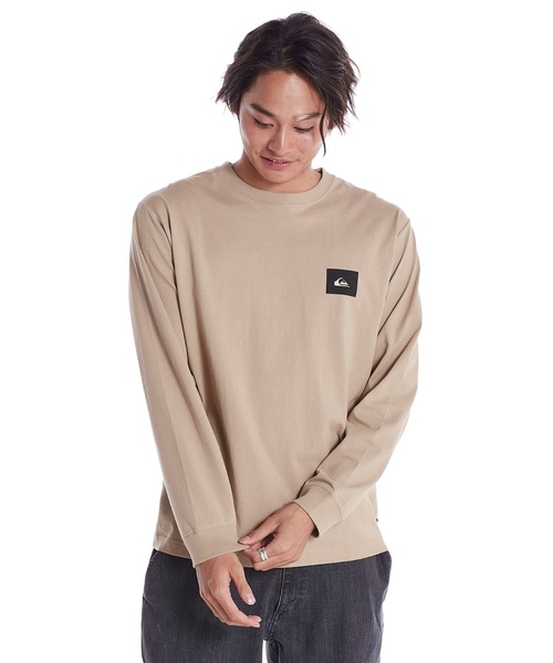 Quiksilver(クイックシルバー)の「PAISLEY BOX LT/クイックシルバーペイズリー柄バックプリントロンT(Tシャツ/カットソー・メンズ・ホワイト/ブラック/ベージュ・MEDIUM/LARGE/X-LARGE/SMALL)」の4枚目の写真