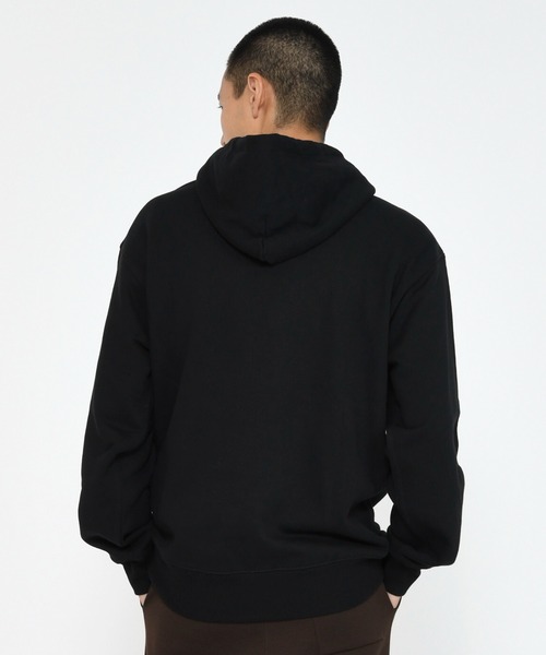 Dunno(ドノウ)の「DUNNO / ロゴプリントパーカー《ESTNATION EXCLUSIVE》(パーカー・メンズ・ブラック・MEDIUM/LARGE/X-LARGE)」の3枚目の写真