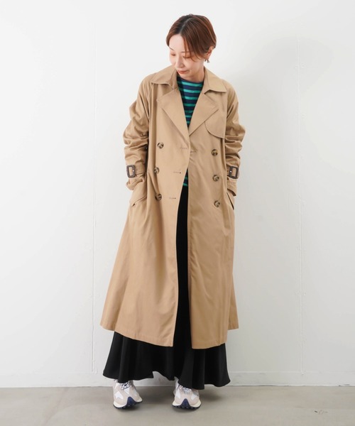 LUCA/LADY LUCK LUCA(ルカ/レディラックルカ)の「LC/LLL トレンチコート(トレンチコート・レディース・チャコールグレー/ベージュ・FREE)」の2枚目の写真