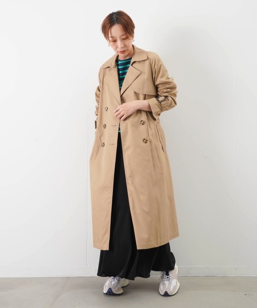 LUCA/LADY LUCK LUCA(ルカ/レディラックルカ)の「LC/LLL トレンチコート(トレンチコート・レディース・チャコールグレー/ベージュ・FREE)」の7枚目の写真