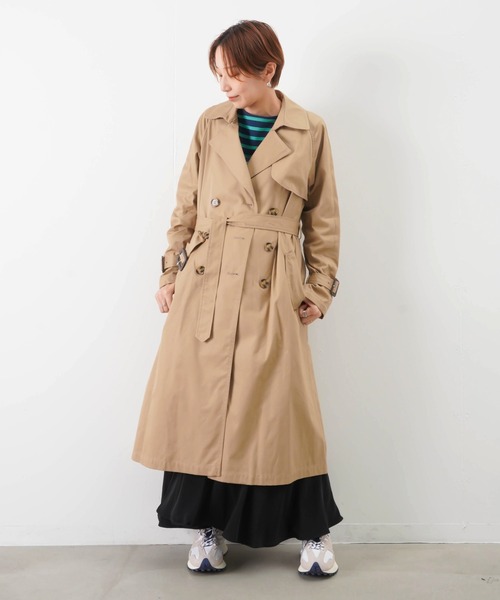 LUCA/LADY LUCK LUCA(ルカ/レディラックルカ)の「LC/LLL トレンチコート(トレンチコート・レディース・チャコールグレー/ベージュ・FREE)」の13枚目の写真