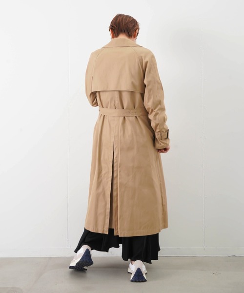 LUCA/LADY LUCK LUCA(ルカ/レディラックルカ)の「LC/LLL トレンチコート(トレンチコート・レディース・チャコールグレー/ベージュ・FREE)」の5枚目の写真