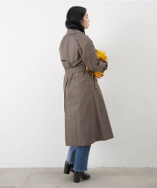 LUCA/LADY LUCK LUCA(ルカ/レディラックルカ)の「LC/LLL トレンチコート(トレンチコート・レディース・チャコールグレー/ベージュ・FREE)」の6枚目の写真