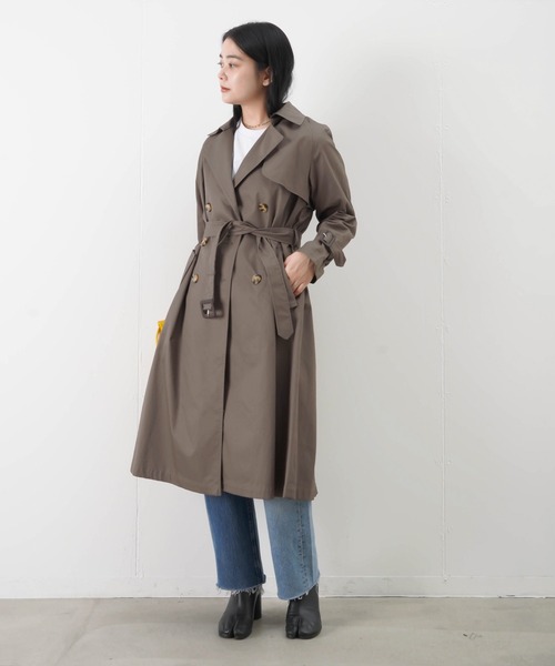 LUCA/LADY LUCK LUCA(ルカ/レディラックルカ)の「LC/LLL トレンチコート(トレンチコート・レディース・チャコールグレー/ベージュ・FREE)」の8枚目の写真
