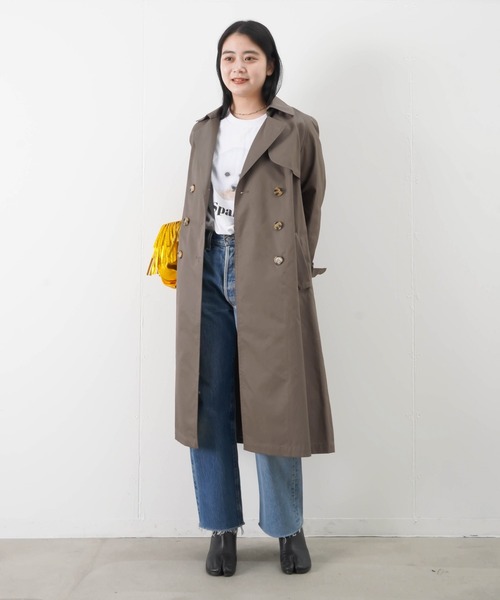 LUCA/LADY LUCK LUCA(ルカ/レディラックルカ)の「LC/LLL トレンチコート(トレンチコート・レディース・チャコールグレー/ベージュ・FREE)」の10枚目の写真