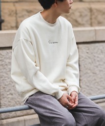 SENSE OF PLACE by URBAN RESEARCH | 【XLサイズWEB/一部店舗限定】シシュウウラキモウカラースウェットシャツ(スウェット)