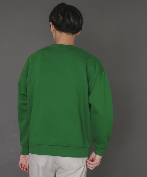 SENSE OF PLACE by URBAN RESEARCH(センスオブプレイスバイアーバンリサーチ)の「『XLサイズWEB/一部店舗限定』シシュウウラキモウカラースウェットシャツ(スウェット・メンズ・ブラック/パープル/ブルー/アイボリー/ライトベージュ/グリーン・MEDIUM/LARGE/X-LARGE)」の19枚目の写真