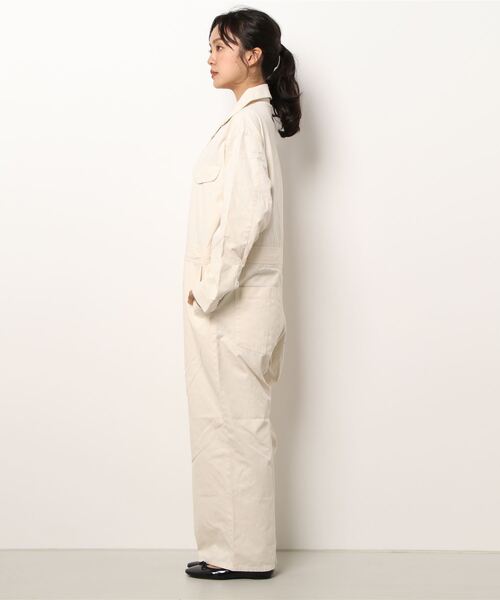 MOUSSY（マウジー）の「WASHED ジャンプスーツ（つなぎ/オールインワン・レディース・アイボリー/グリーン系その他2・2/1）」の17枚目の写真