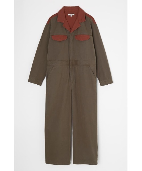 MOUSSY（マウジー）の「WASHED ジャンプスーツ（つなぎ/オールインワン・レディース・アイボリー/グリーン系その他2・2/1）」の10枚目の写真