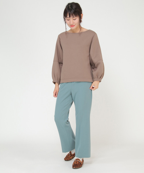 LBC(エルビーシー)の「TRフレアパンツ(その他パンツ・レディース・ブラック/ブラウン/ブルー・M/L)」の15枚目の写真