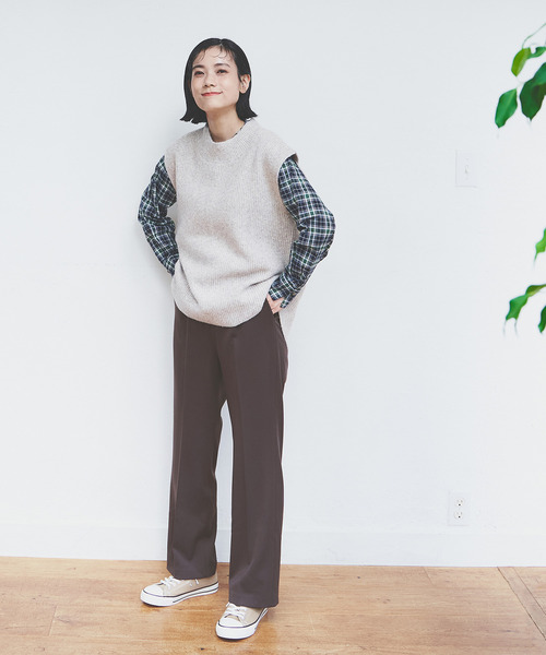 LBC(エルビーシー)の「TRフレアパンツ(その他パンツ・レディース・ブラック/ブラウン/ブルー・M/L)」の5枚目の写真