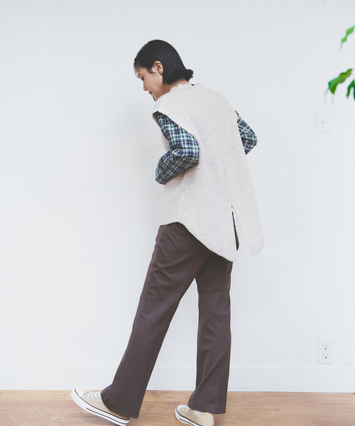 LBC(エルビーシー)の「TRフレアパンツ(その他パンツ・レディース・ブラック/ブラウン/ブルー・M/L)」の7枚目の写真