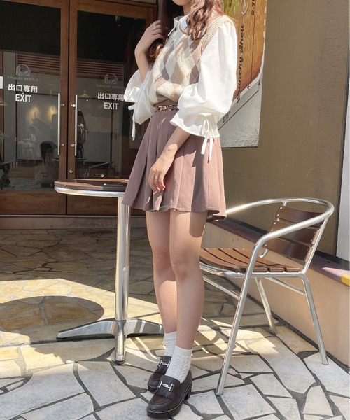 apres jour(アプレジュール)の「アーガイルベスト【ZOZOTOWN限定アイテム】(ベスト・レディース・その他/アイボリー/モカ・X-LARGE/フリー)」の13枚目の写真