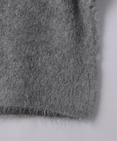 ATON（エイトン）の「＜ATON（エイトン）＞シャギー ボトルネック ニット（ニット/セーター・レディース・グレー・02）」の13枚目の写真