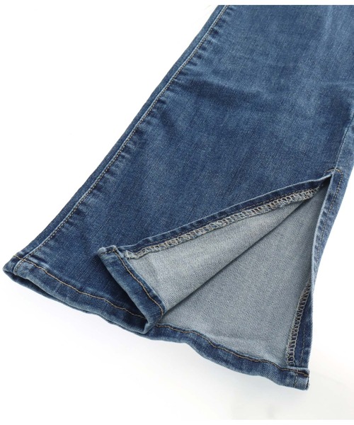 LATINA（ラティーナ）の「ハイウエスト超ストレッチサイドスリットフレアデニムパンツ（デニムパンツ・レディース・ブルー/ブラック・L/XL/M/S）」の16枚目の写真