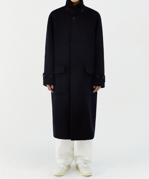 VIVASTUDIO（ビバスタジオ）の「バルマカーンコート / BALMACAAN COAT（トレンチコート・メンズ・ネイビー/ブラウン/チェック/グレー・MEDIUM/LARGE）」の4枚目の写真