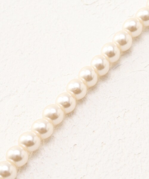 OPAQUE.CLIP(オペークドットクリップ)の「◆3WAYガラスパールネックレス(ネックレス・レディース・オフホワイト・00)」の7枚目の写真