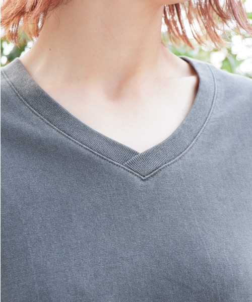 MANASTASH(マナスタッシュ)の「MANASTASH/マナスタッシュ W's PIGMENT FLARE DRESS ウィメンズ ピグメントフレアワンピース(ワンピース・レディース・ブラック/ベージュ/グリーン・MEDIUM)」の7枚目の写真