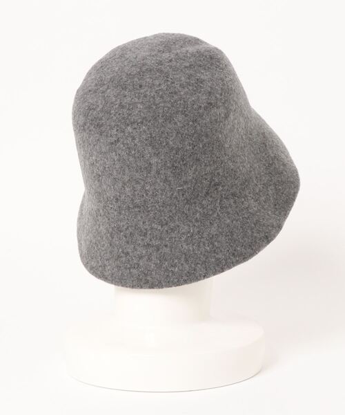 VIS(ビス)の「【UVケア】ウールバケットハット(ハット・レディース・チャコールグレー/ブラック/ブラウン系その他3・FREE)」の9枚目の写真