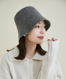 【UVケア】ウールバケットハット