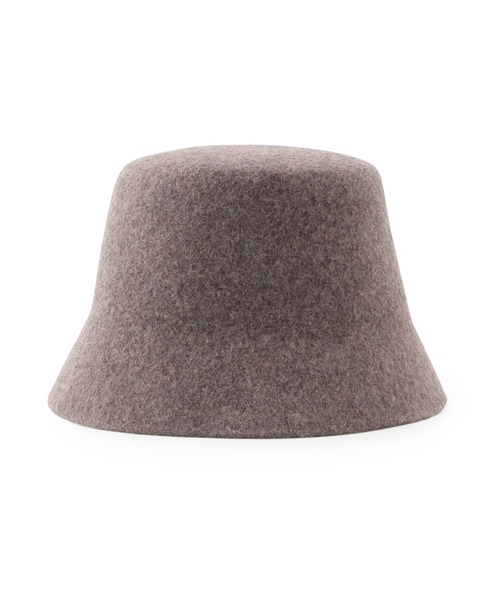 VIS(ビス)の「【UVケア】ウールバケットハット(ハット・レディース・チャコールグレー/ブラック/ブラウン系その他3・FREE)」の16枚目の写真