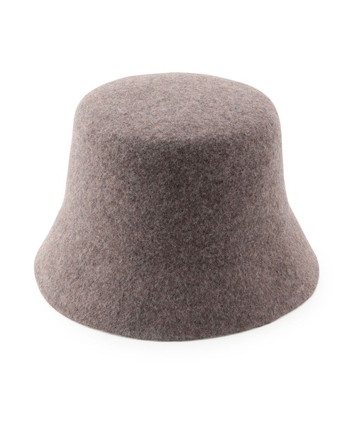 VIS(ビス)の「【UVケア】ウールバケットハット(ハット・レディース・チャコールグレー/ブラック/ブラウン系その他3・FREE)」の17枚目の写真