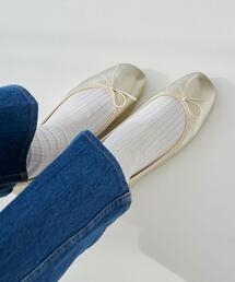 green label relaxing | スクエア バレエシューズ(バレエシューズ)