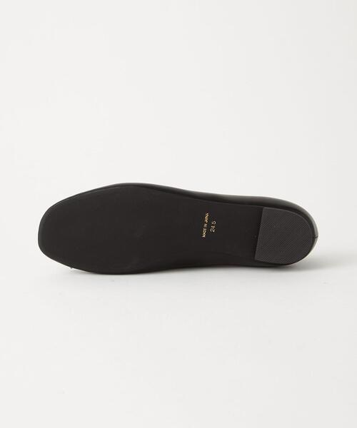 green label relaxing（グリーンレーベルリラクシング）の「スクエア バレエシューズ（バレエシューズ・レディース・ブラック/シルバー/オフホワイト/オレンジ/ゴールド・24cm/23.5cm/25.5cm/23cm/24.5cm/22.5cm/25cm）」の12枚目の写真