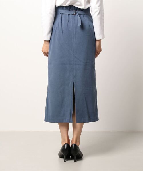 Te chichi（テチチ）の「ピーチロングタイトスカート（スカート・レディース・ブルー/グリーン/モカ・SMALL/MEDIUM）」の5枚目の写真