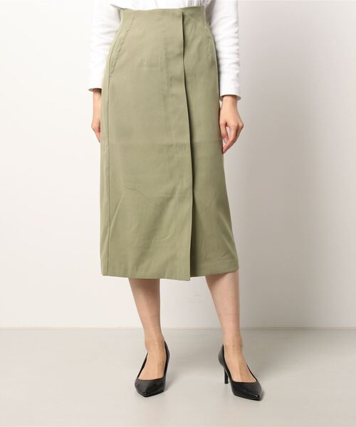 Te chichi（テチチ）の「ピーチロングタイトスカート（スカート・レディース・ブルー/グリーン/モカ・SMALL/MEDIUM）」の8枚目の写真