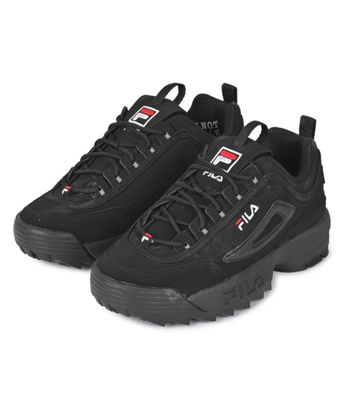 FILA（フィラ）の「ディスラプター2（スニーカー・メンズ・ブラック・22.5cm/23.5cm/24.5cm/25.5cm/26.5cm/27.5cm/23.0cm/24.0cm/25.0cm/26.0cm/27.0cm/28.0cm/29.0cm）」の5枚目の写真