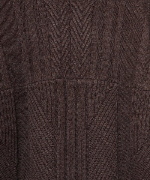 AMERICAN RAG CIE（アメリカンラグシー）の「ケーブルミックスニット（ニット/セーター・レディース・ライトグレー/ブラック/ブラウン・FREE）」の8枚目の写真