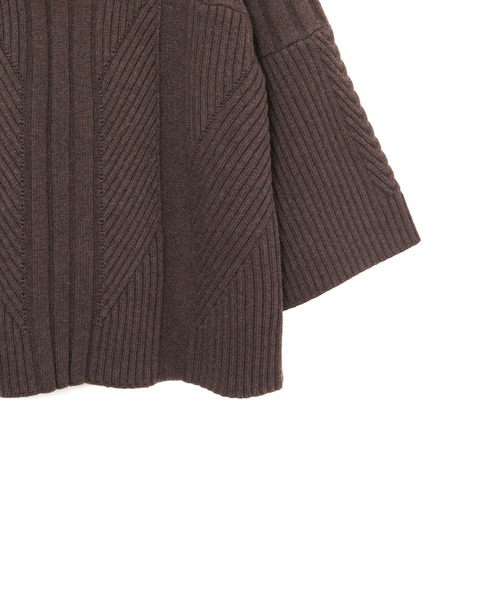 AMERICAN RAG CIE（アメリカンラグシー）の「ケーブルミックスニット（ニット/セーター・レディース・ライトグレー/ブラック/ブラウン・FREE）」の7枚目の写真