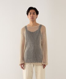 VAPORIZE | VAPORIZE / Cotton Mesh knit(ニット/セーター)