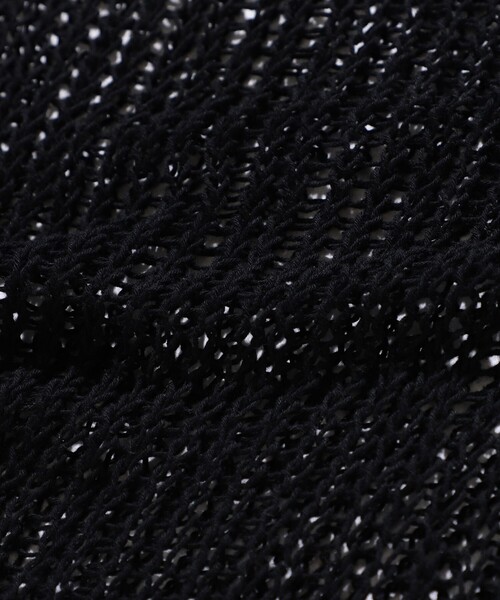 VAPORIZE(ヴェイパライズ)の「VAPORIZE / Cotton Mesh knit(ニット/セーター・メンズ・オフホワイト/ブラック・MEDIUM/LARGE)」の12枚目の写真