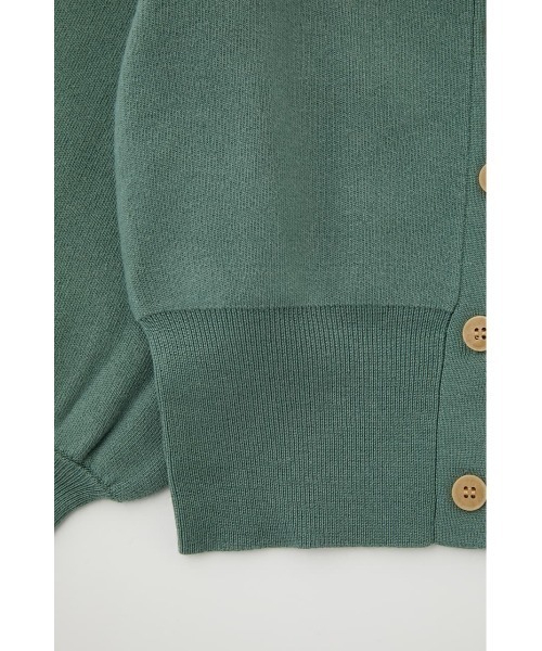 MOUSSY（マウジー）の「TUCK SLEEVE カーディガン（カーディガン/ボレロ・レディース・ブラウン/ブラック/ライトカーキ/アイボリー・FREE）」の22枚目の写真