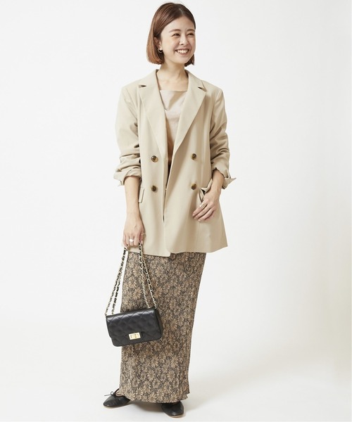 U by SPICK&SPAN(ユーバイスピックアンドスパン)の「タックスリーブプルオーバー◆(Tシャツ/カットソー・レディース・ライトグレー/ピンク・FREE)」の18枚目の写真