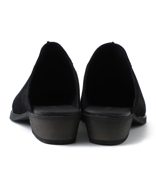 BEAMS(ビームス)の「BEAMS / ポインテッド ミュール(サンダル・メンズ・ブラック/ブラック系その他・41/43/40/42)」の9枚目の写真