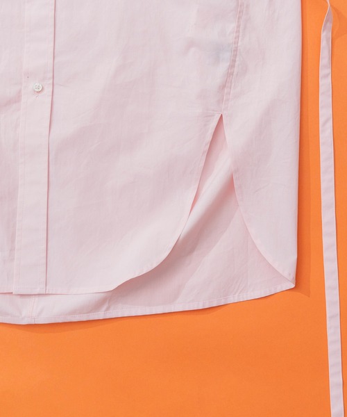 MAISON SPECIAL（メゾンスペシャル）の「オーガニックコットンオーバーチュニックシャツ【MAISON SPECIAL/メゾンスペシャル】（シャツ/ブラウス・レディース・ホワイト/ピンク/オレンジ/グリーン・FREE）」の17枚目の写真