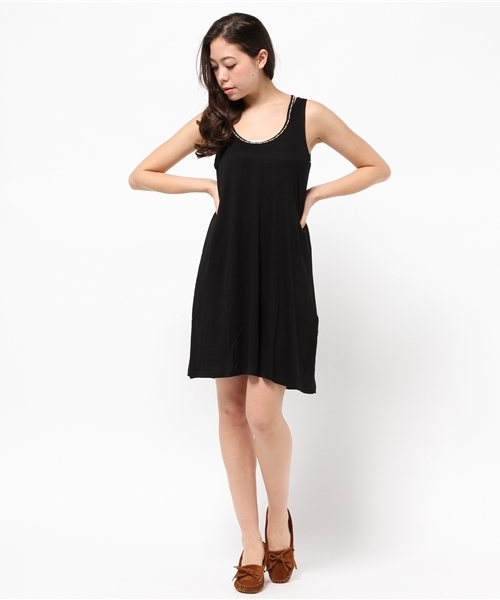 チチカカ（チチカカ）の「レインボービーズ　ワンピース　（ワンピース・レディース・レッド/ブルー/ネイビー/ブラック・FREE）」の9枚目の写真