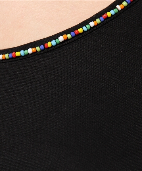 チチカカ（チチカカ）の「レインボービーズ　ワンピース　（ワンピース・レディース・レッド/ブルー/ネイビー/ブラック・FREE）」の12枚目の写真