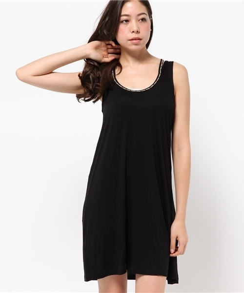 チチカカ（チチカカ）の「レインボービーズ　ワンピース　（ワンピース・レディース・レッド/ブルー/ネイビー/ブラック・FREE）」の5枚目の写真