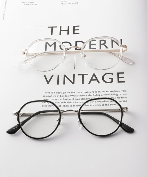 Me%（ミィパーセント）の「カーブセルマキメガネ（メガネ・レディース・その他/ブラック系その他・FREE）」の21枚目の写真