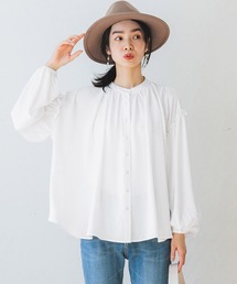 coca（coca） | 袖フリルボリュームブラウス(シャツ/ブラウス)