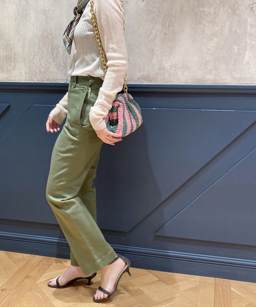 IENA LA BOUCLE(イエナラブークル)の「IENA LA BOUCLE カツラギ ランチパンツ◆(その他パンツ・レディース・カーキ・38/36/40/34)」の14枚目の写真