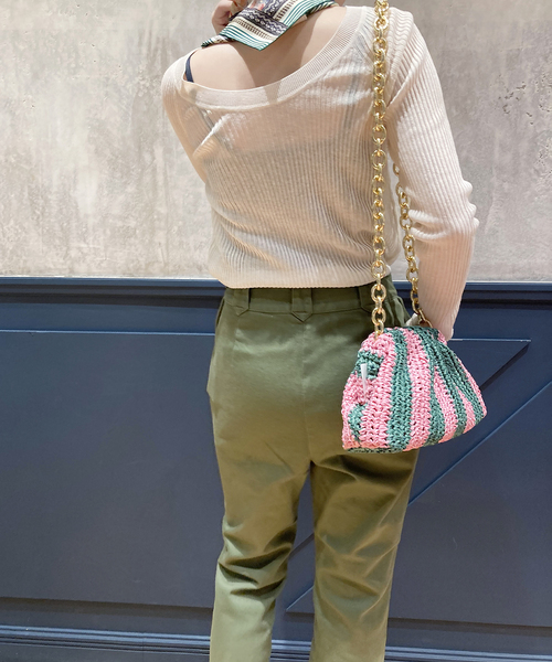 IENA LA BOUCLE(イエナラブークル)の「IENA LA BOUCLE カツラギ ランチパンツ◆(その他パンツ・レディース・カーキ・38/36/40/34)」の18枚目の写真