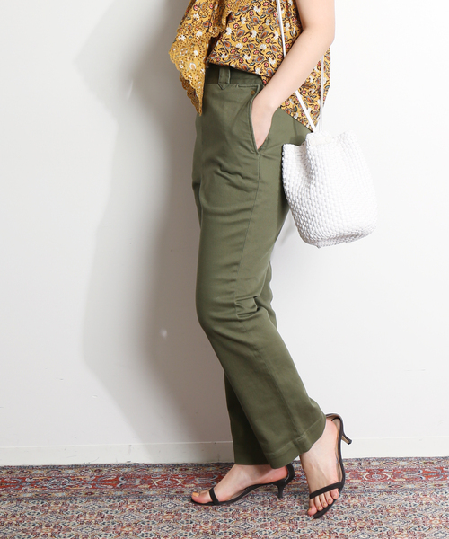 IENA LA BOUCLE(イエナラブークル)の「IENA LA BOUCLE カツラギ ランチパンツ◆(その他パンツ・レディース・カーキ・38/36/40/34)」の21枚目の写真