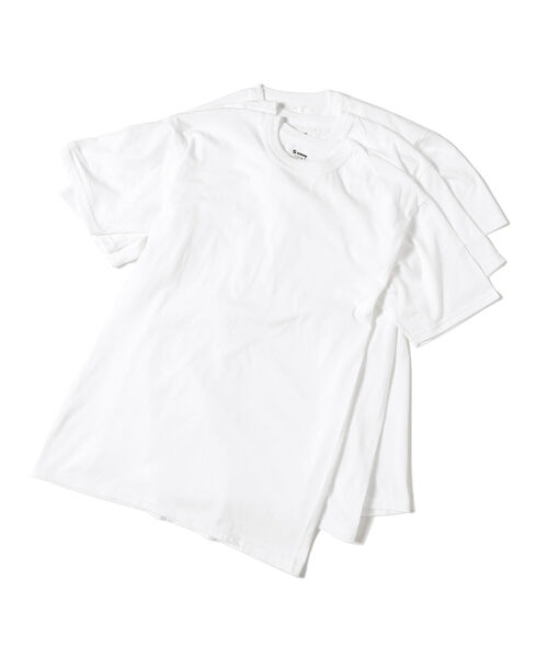 SOFFE(ソフィー)の「SOFFE / 3pack Tシャツ(Tシャツ/カットソー・メンズ・ホワイト/ブラウン系その他4・LARGE/MEDIUM)」の2枚目の写真