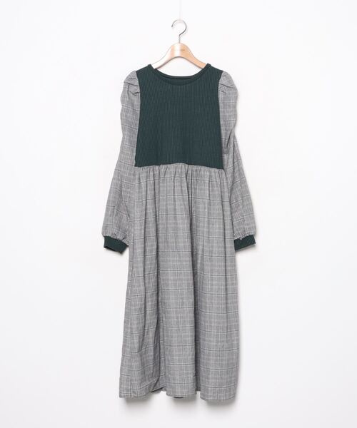 ブランド古着 チェック柄長袖ワンピース ワンピース Dazzlin ダズリン のファッション通販 Zozoused